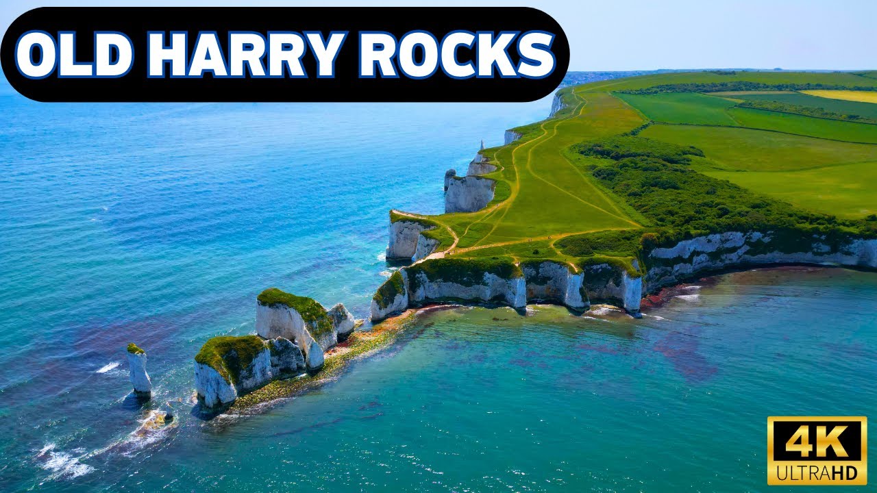 Old Harry Rocks, Dorset 4K Drone Footage