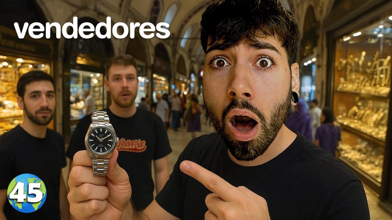 Nos Infiltramos Como Vendedores en El Gran Bazar | La Vuelta Al Mundo Sin Dinero