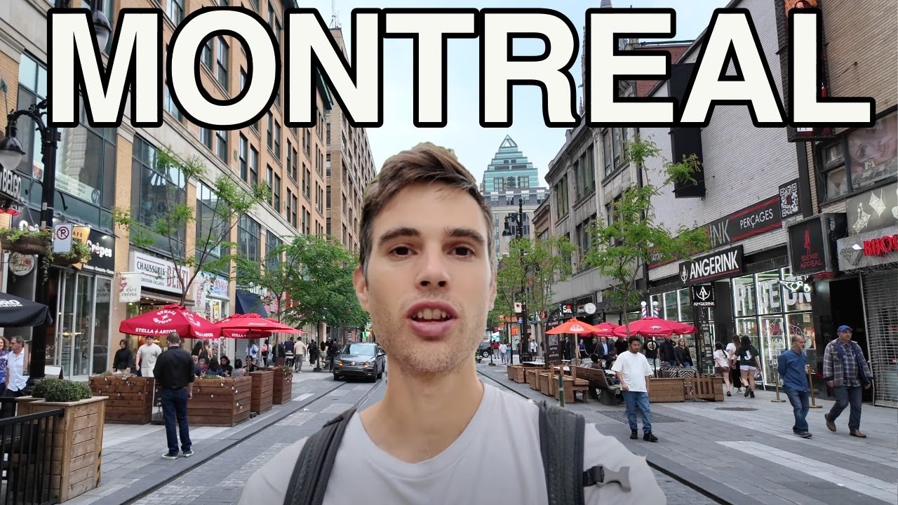Montreal, Canada Walking Tour 2025 (Downtown, The Plateau, Latin Quarter)