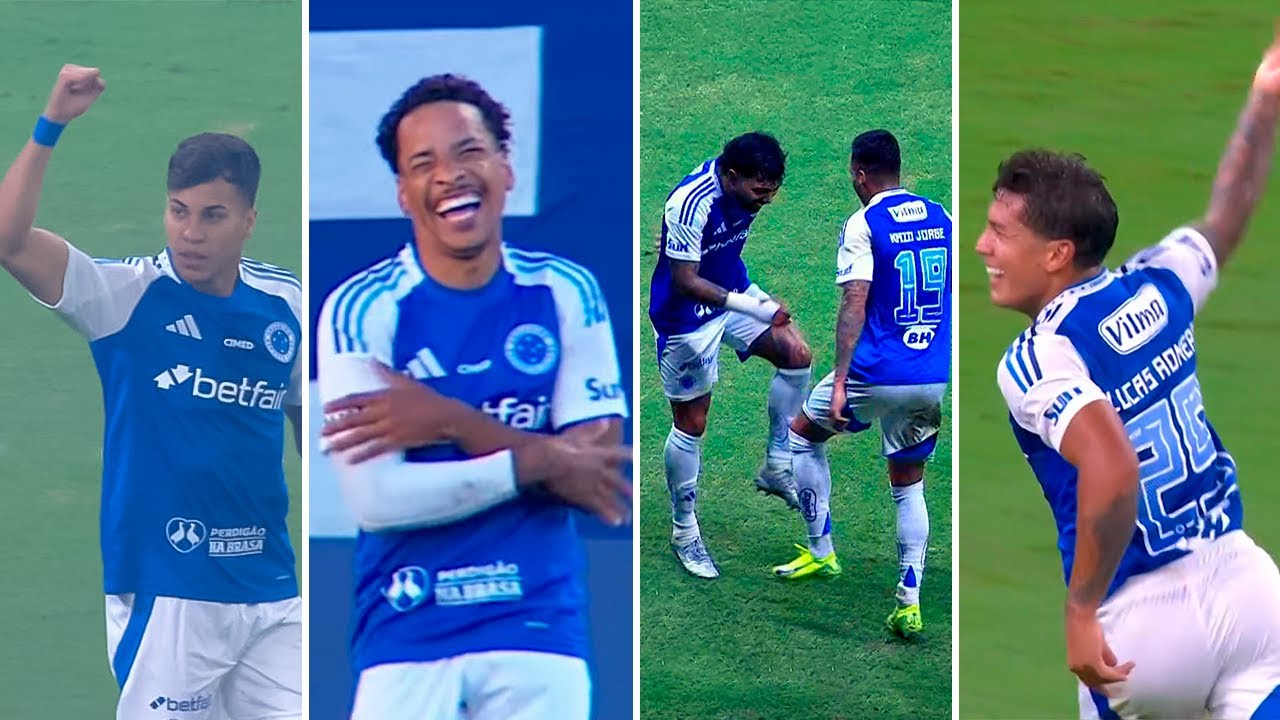 Todos Gols do CRUZEIRO no 1° Turno do Brasileirão de 2025!
