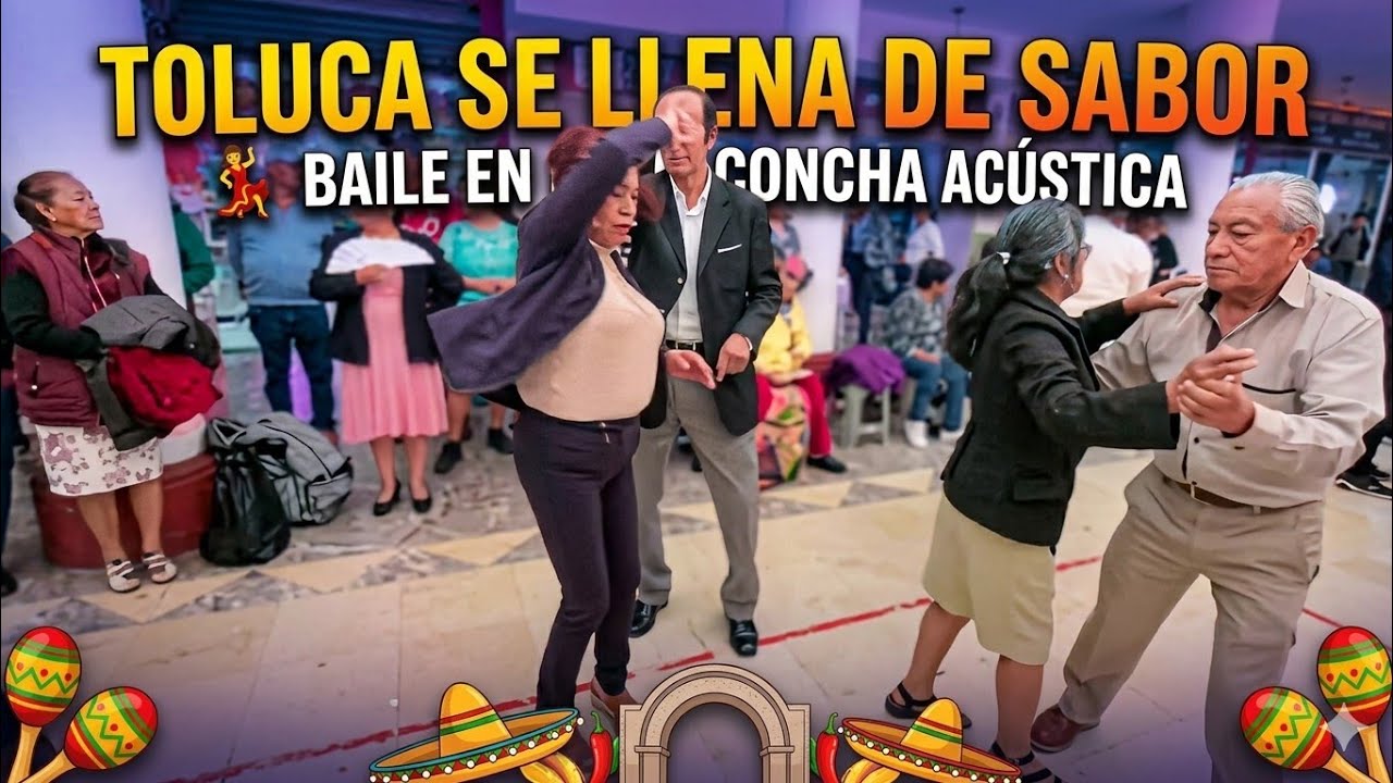 Toluca se prende: así se vive el baile en la Concha Acústica