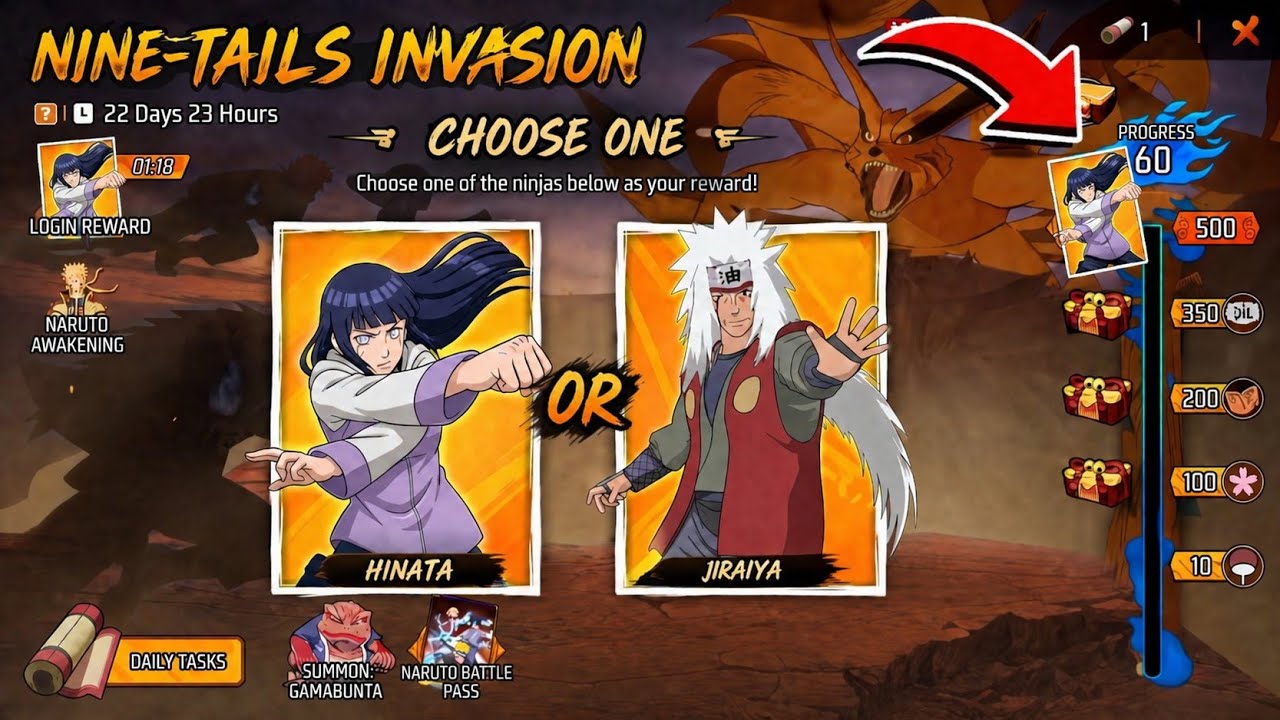 33+ New Free Rewards In NARUTO CHAPTER 3 🥳