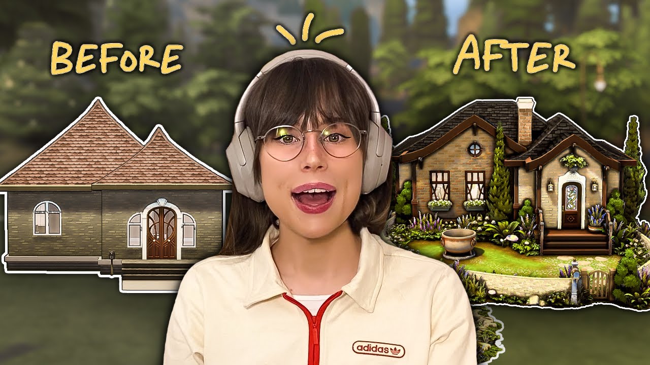 I Tried to Renovate the Worst House in the Sims