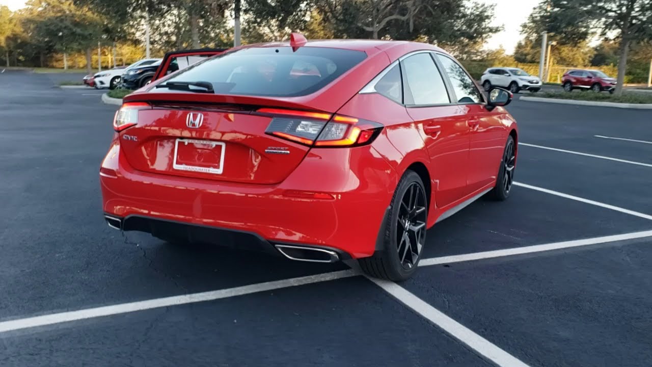 2022 Honda Civic Hatchback Winter Garden, Clermont, Winderemere, Winter Park, The Villages, FL NE002