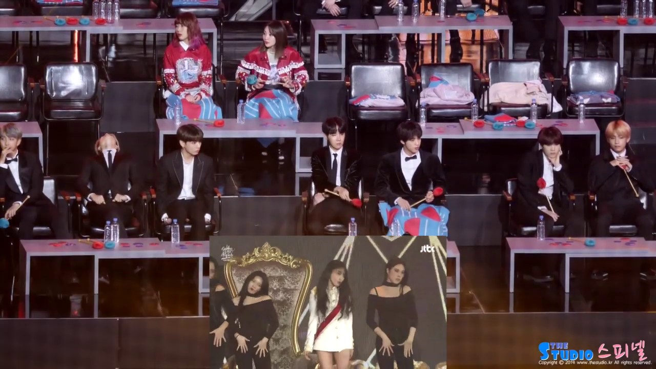 190105 BTS react to Chungha Intro + 벌써 12시 (Gotta Go) + Roller Coaster @ GDA 201919