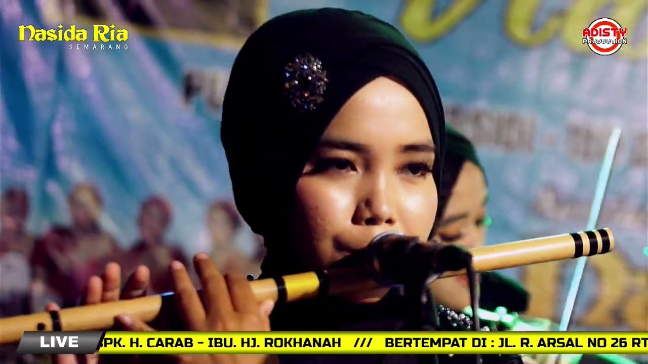 ARABIC SONG I ANA HINA - NASIDA RIA VOC USWATUN KHASANAH LIVE SHOW TERBARU #qasidah #nasidaria