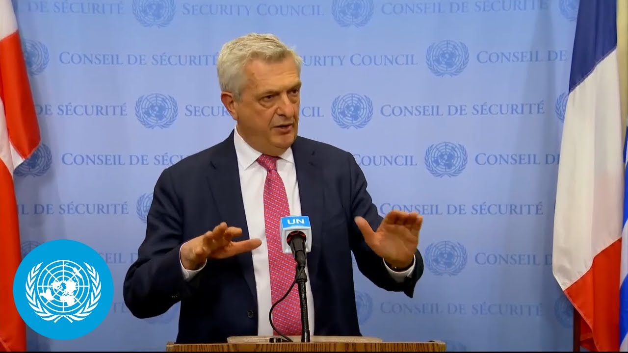 UNHCR Funding - High Commissioner's Stakeout | United Nations
