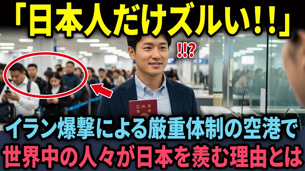 【海外の反応】「日本人だけズルい！」3時間並んだアメリカ人が、日本人の20秒通過を目撃して泣き崩れた理由→ 「ズルい」という偏見セリフから感動への逆転が明確。