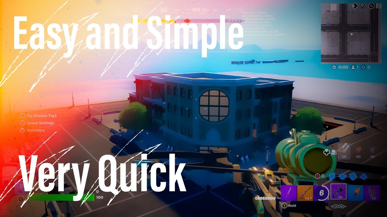 How to Get First Person in Fortnite Creative Mode - [No Helipad] - [Very Simple and Easy]