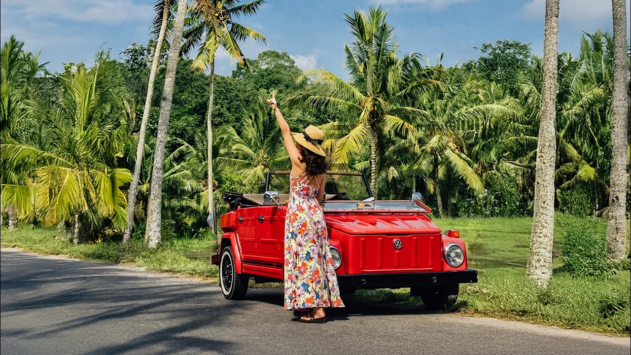 Explore Bali in a Vintage VW | New Ubud & Taman Mumbul Scenic Tour