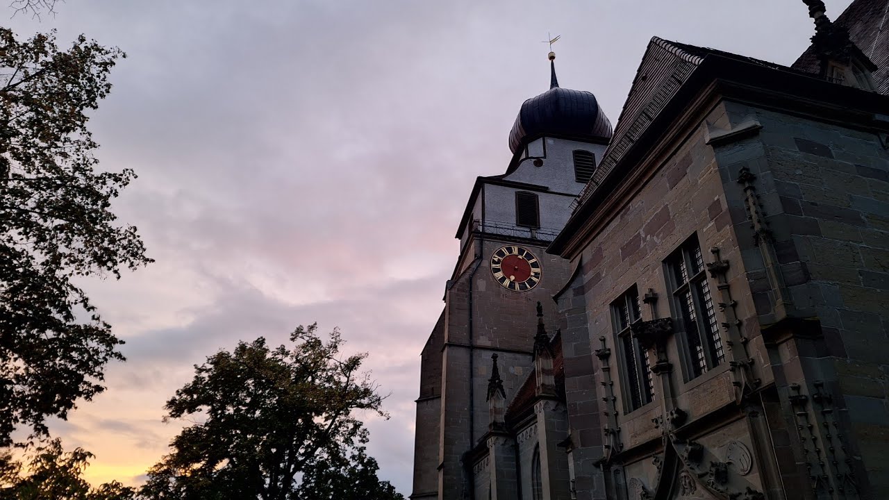 Herrenberg (D-BB): Abendläuten der evang. Stiftskirche