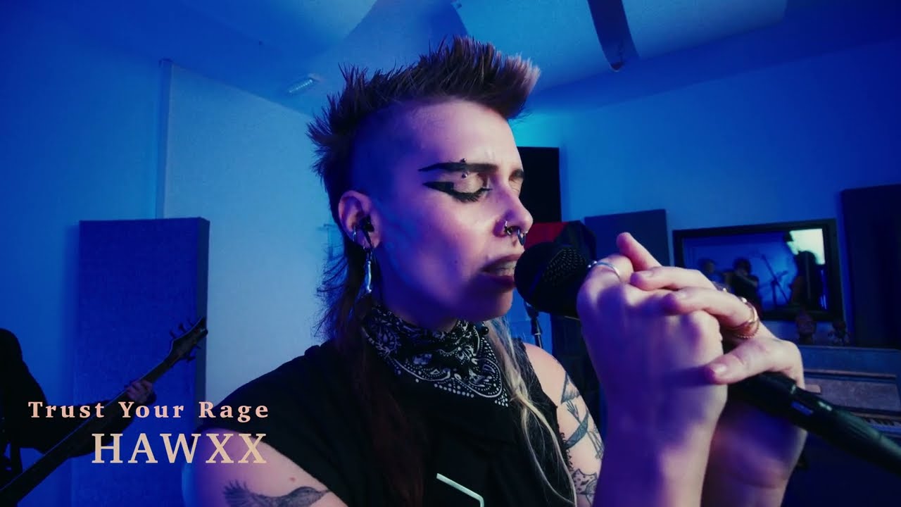 TRUST YOUR RAGE (Live in the studio) - HAWXX