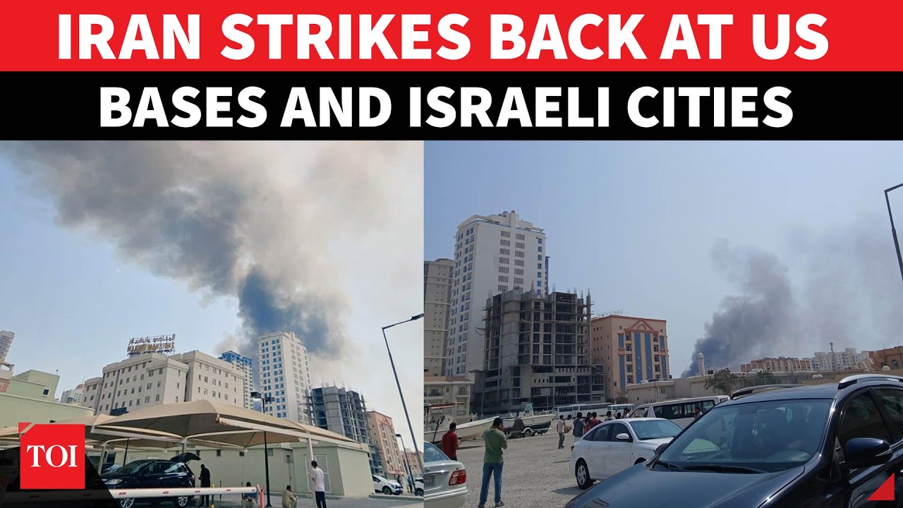 Iran Unleashes Missiles On American Bases In Mideast From Bahrain To Qatar; Israel Under Attack