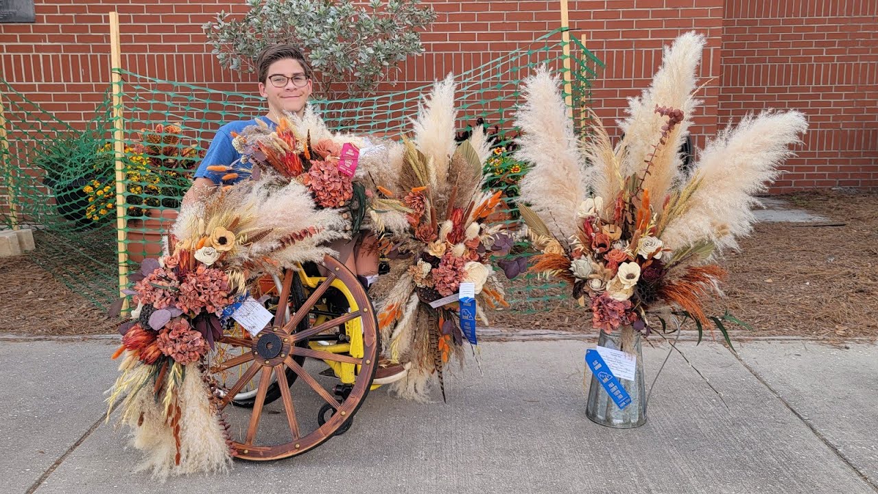 A Big Family Wedding Inspired Me To Enter Into My 1st Floral Competition.
