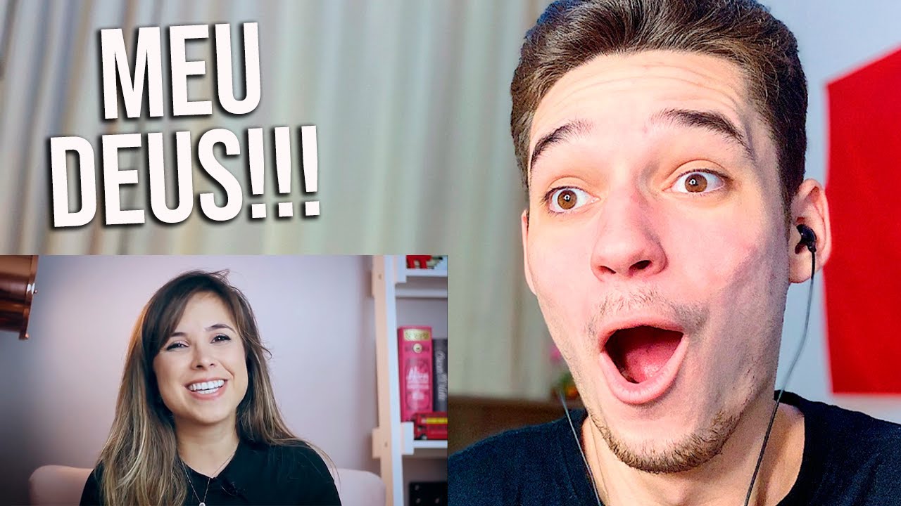 ESTUDANTE REAGINDO A CARINA FRAGOZO FALANDO INGLÊS