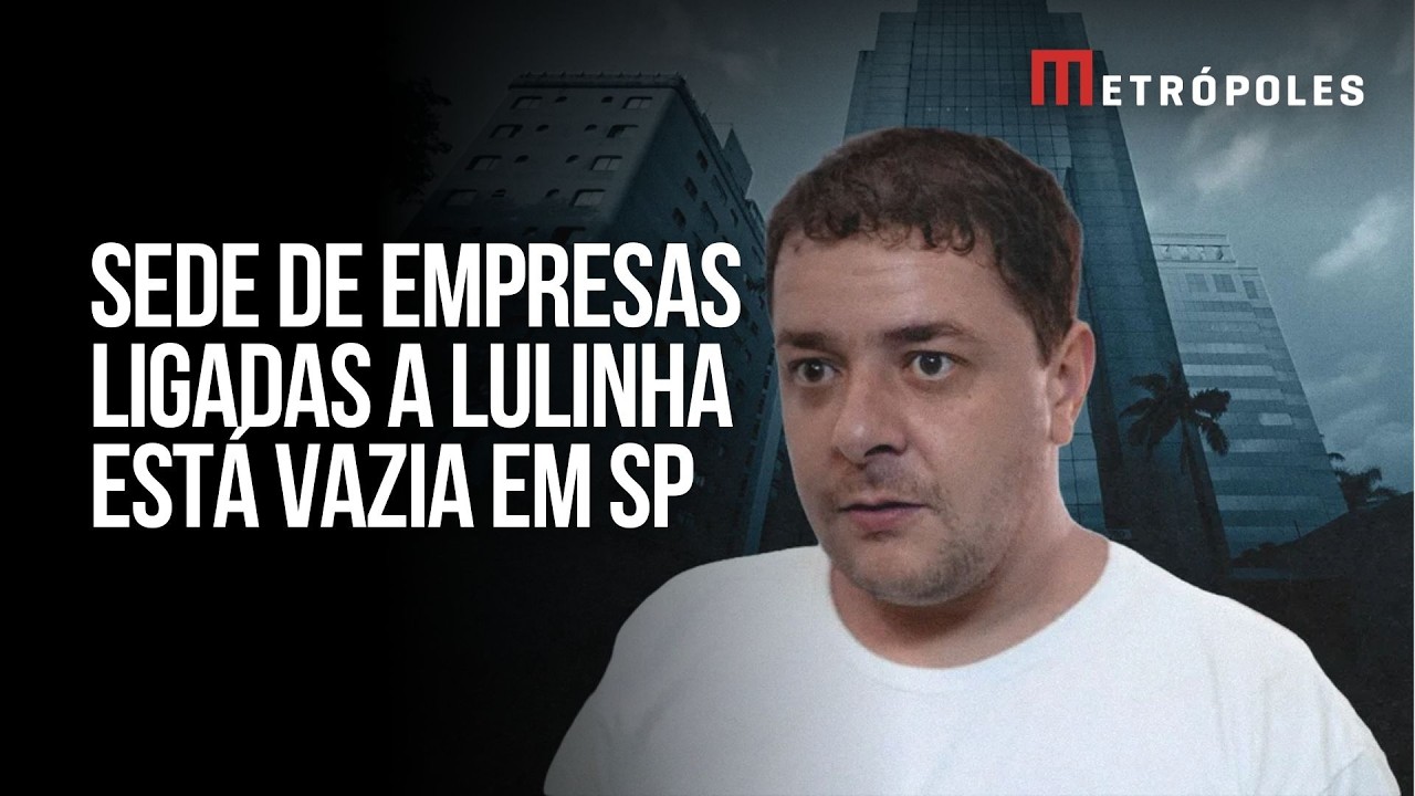 Sede de empresas que renderam R$ 3 milhões a Lulinha está vazia em SP