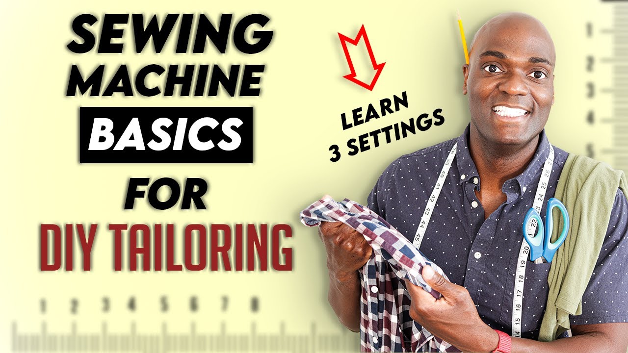 How To Use A Sewing Machine To Tailor AT HOME