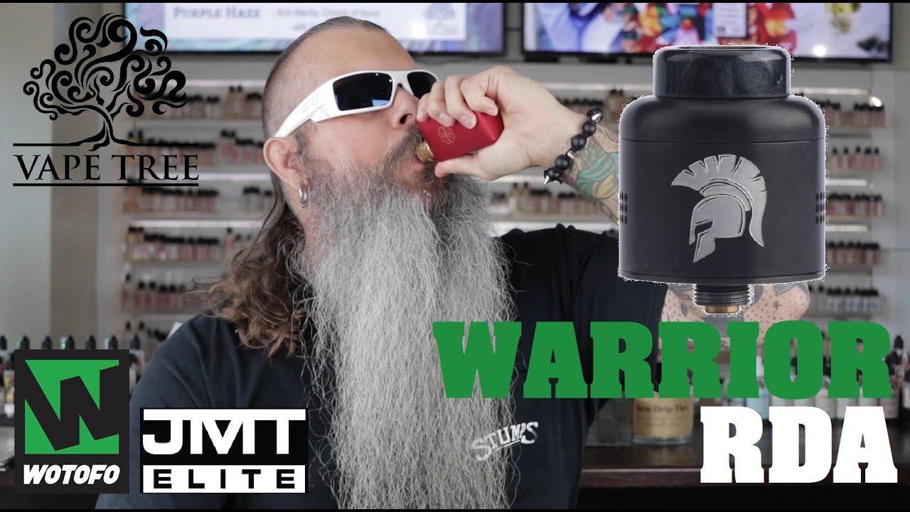 Warrior RDA by WOTOFO & JMT - Vape Tree Review (字幕付き)