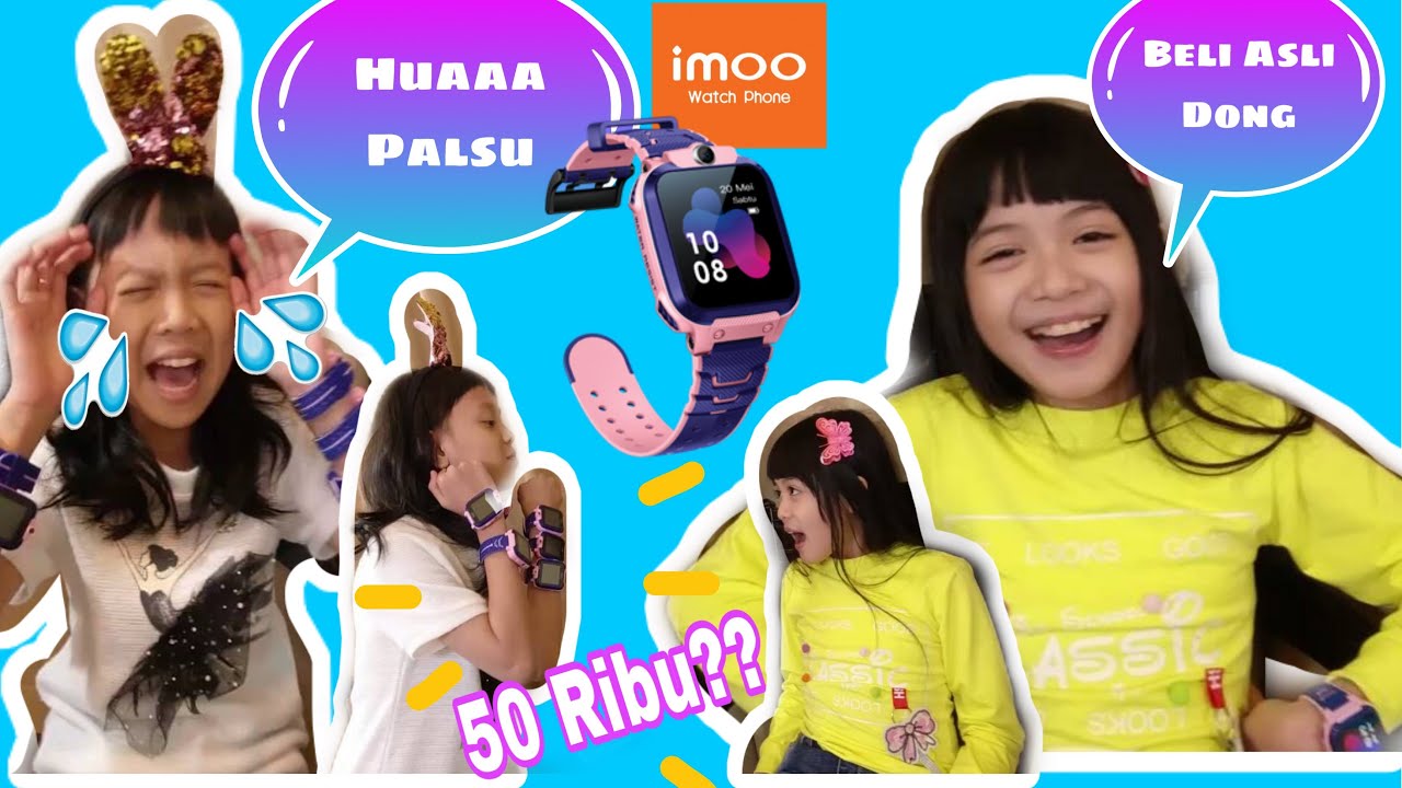 Pamer BORONG IMOO WATCH PHONE Z5 ? Makanya Beli Yang Asli Dong ❤️! Parodi Nicole Annabelle 💕
