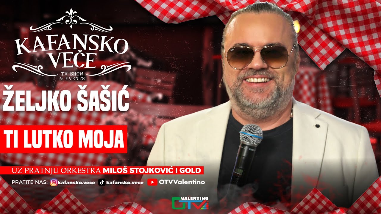 ZEJKO SASIC - TI LUTKO MOJA | UZIVO | ORK MILOS STOJKOVIC I GOLD | 2025 | KAFANSKO VECE