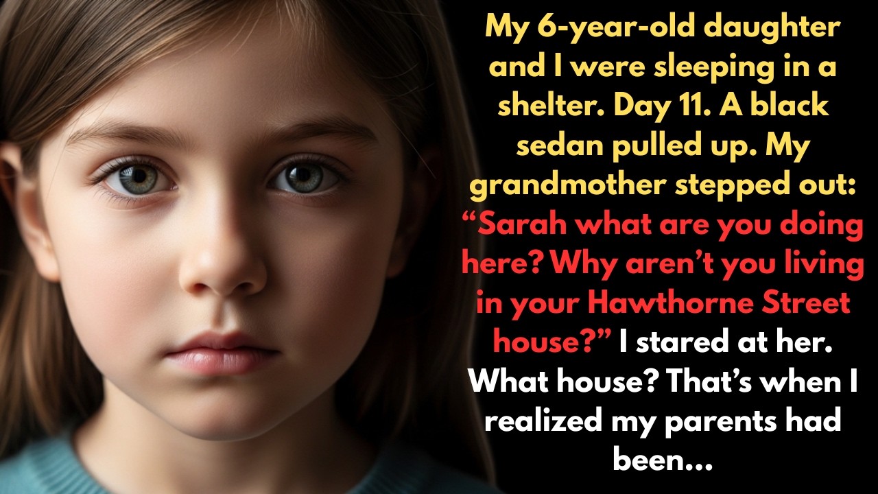 My 6-Year-Old and I Were Living in a SHELTER When a Black Sedan Pulled Up...