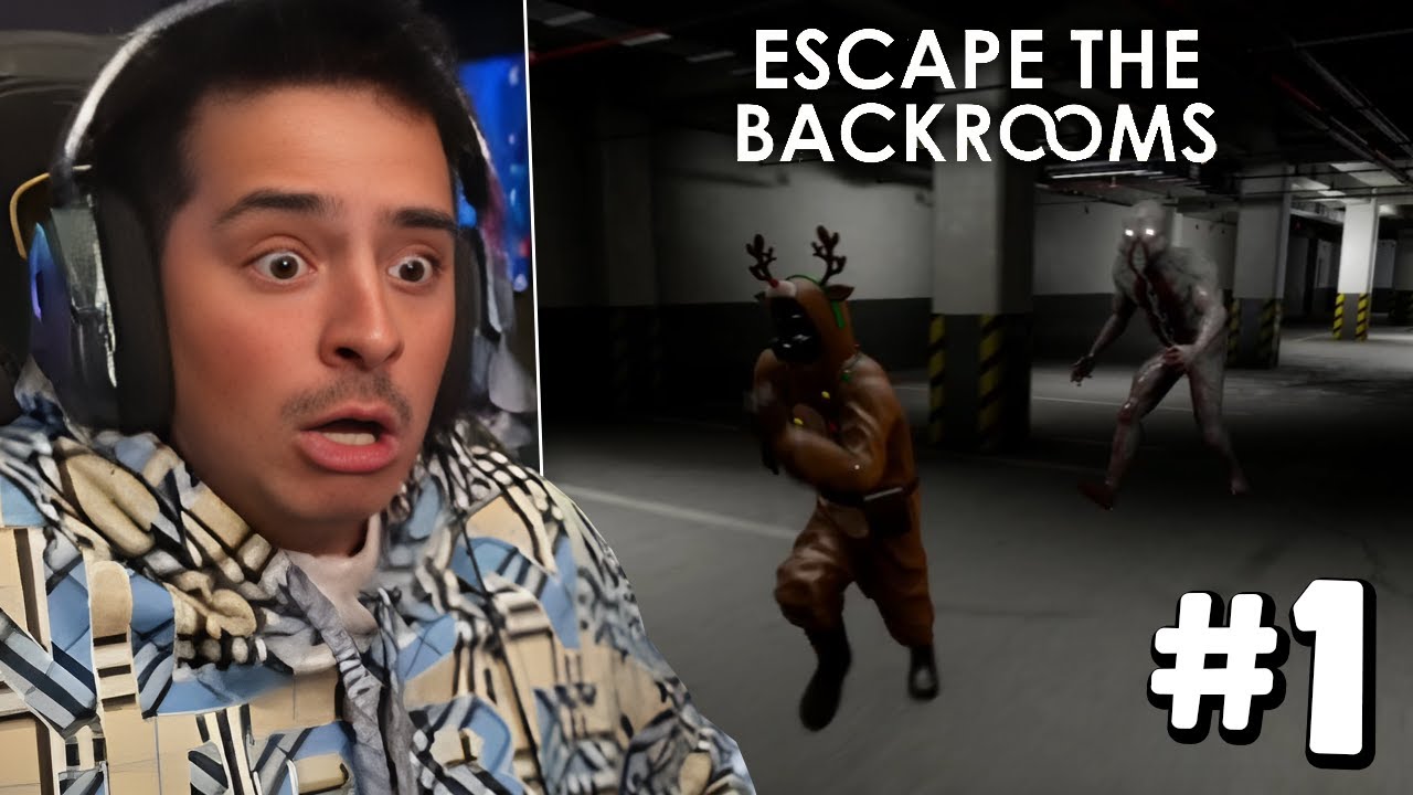 CORINGA jogando Escape the Backrooms FT. Oclenis, Lupac e Mesquita EP 1