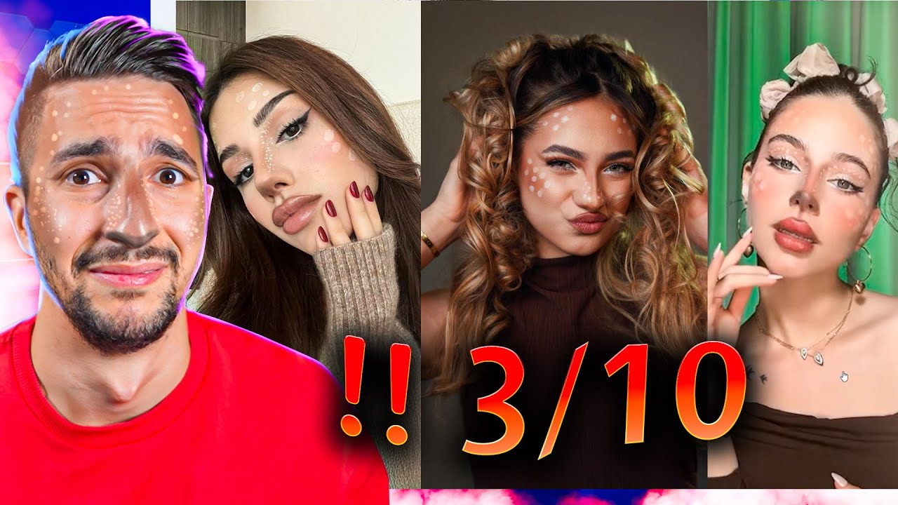 اسوء مشهورة بميك أب الغزال !!