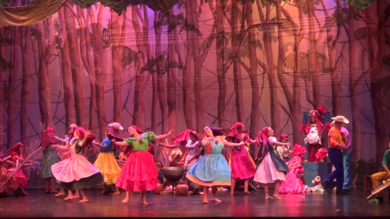 Panchimalco Flores y Palmas/ Ballet Folklórico Nacional de El Salvador video 1