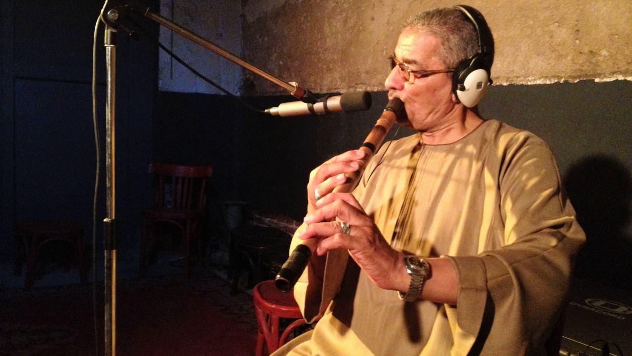 Ahmed El Arnab - Kawala Solo Improvisation _ عم أحمد الأرنب - تقسيم كوله بصحبة الإيقاع
