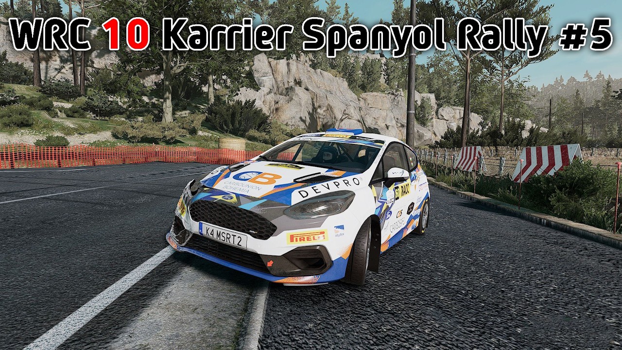 Meg lett a bajnoki cím a legkisebbek között is! WRC 10 Karrier Spanyol Rally #5