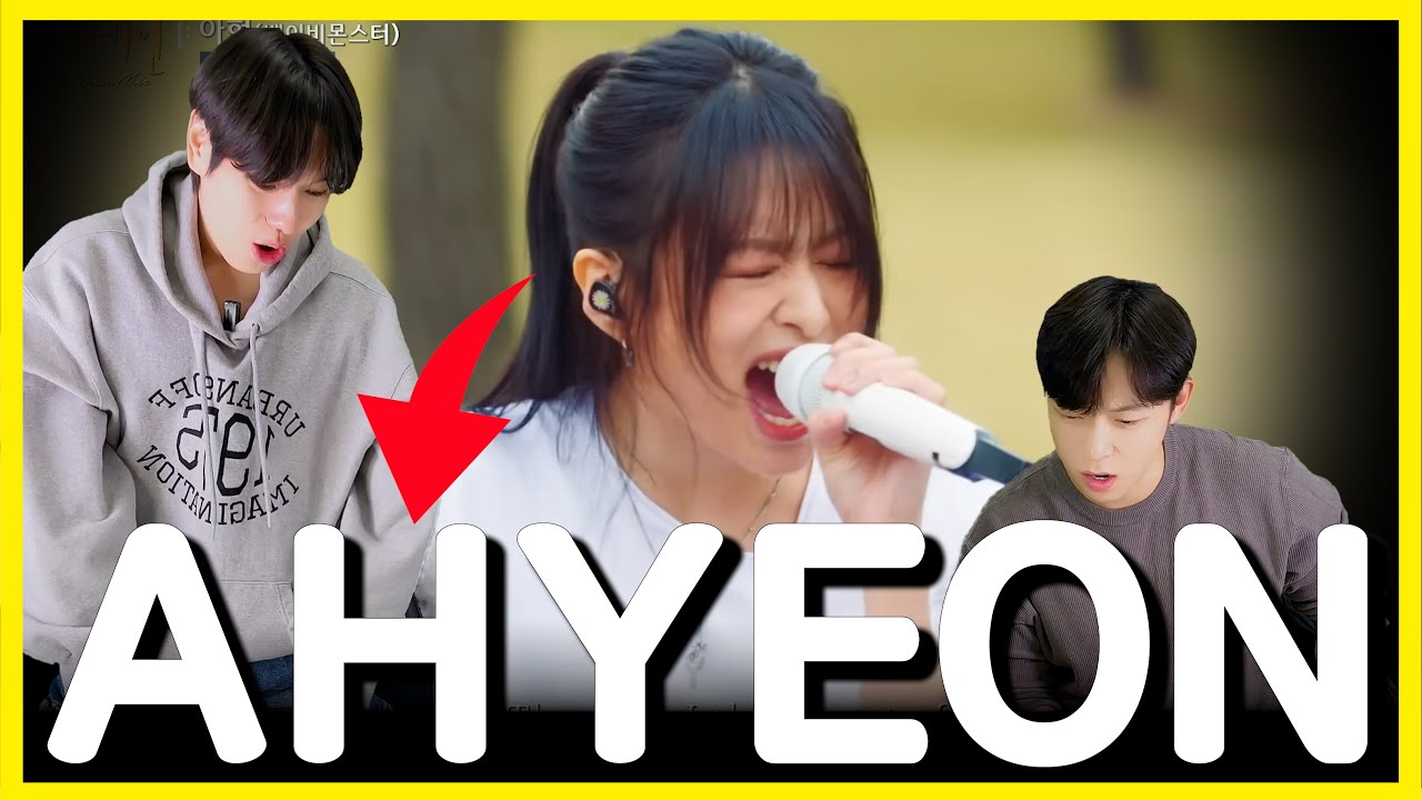 KOREAN REACT BABYMONSTER AHYEON - Monster BeginAgainOpenMic 😦😱