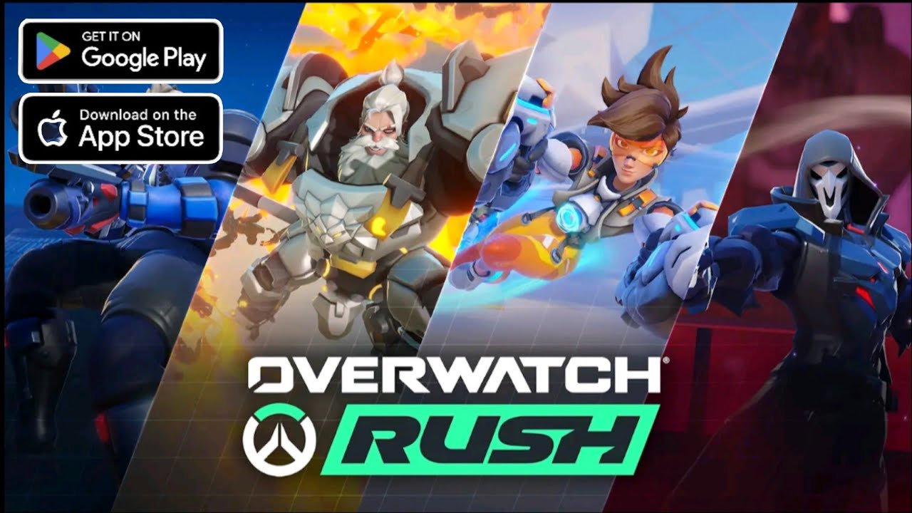 Overwatch Rush Gameplay Android IOS - Early Access.