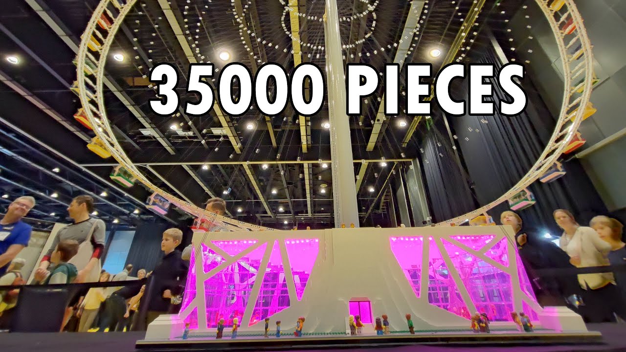 World's Largest LEGO Ferris Wheel Review