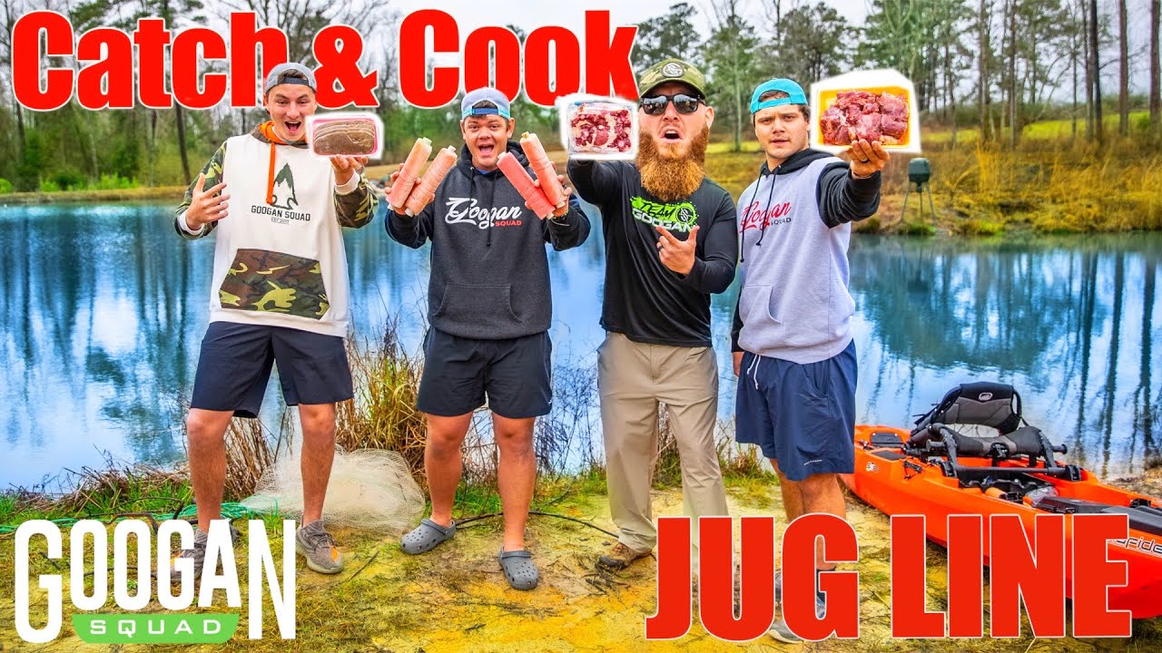 JUG LINE Catch Clean and Cook CHALLENGE!
