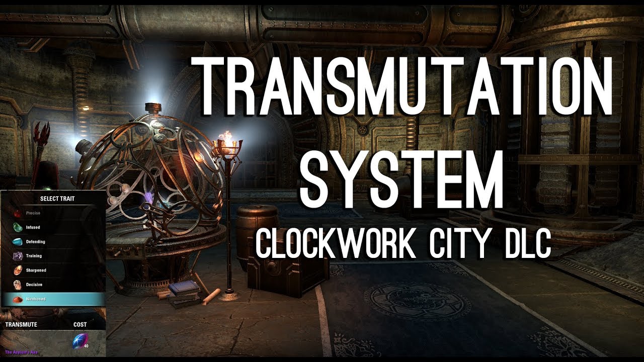 Transmutation System for Clockwork City DLC
