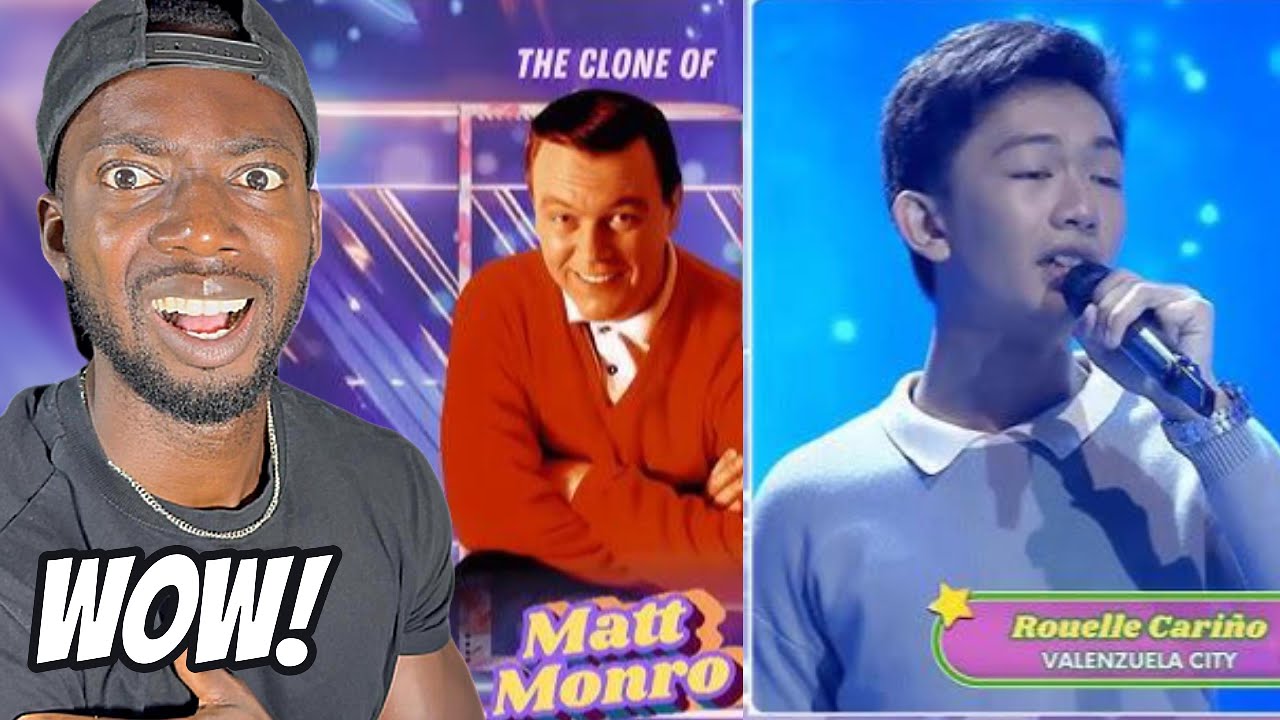 Rouelle Cariño – Portrait of My Love (Matt Monro, Eat Bulaga TVJ) REACTION!!!