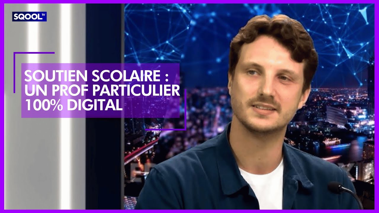 Soutien scolaire : un prof particulier 100% digital