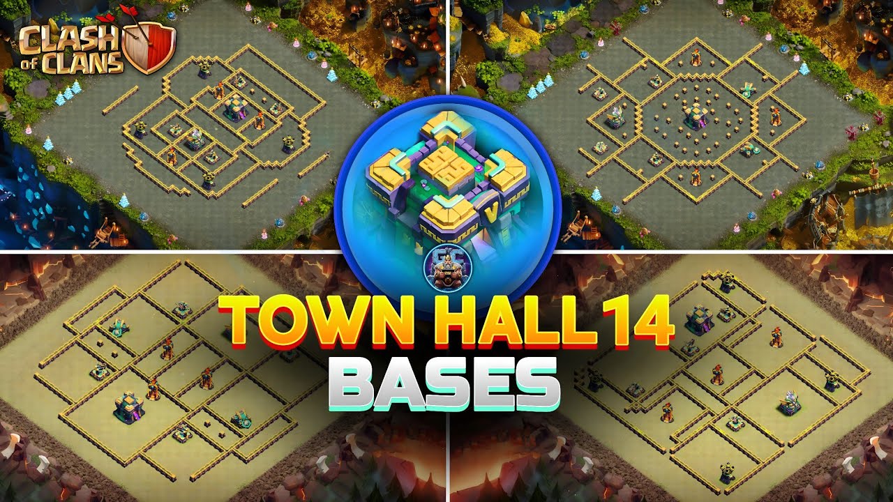 Town Hall 14 Best War and Rank Battle Base | Th14 Anti 3-Star Base Layout's! Clash of Clans