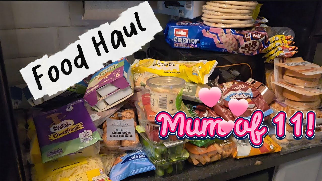 Asda Weekly Food Shop / What £280 Gets You / January