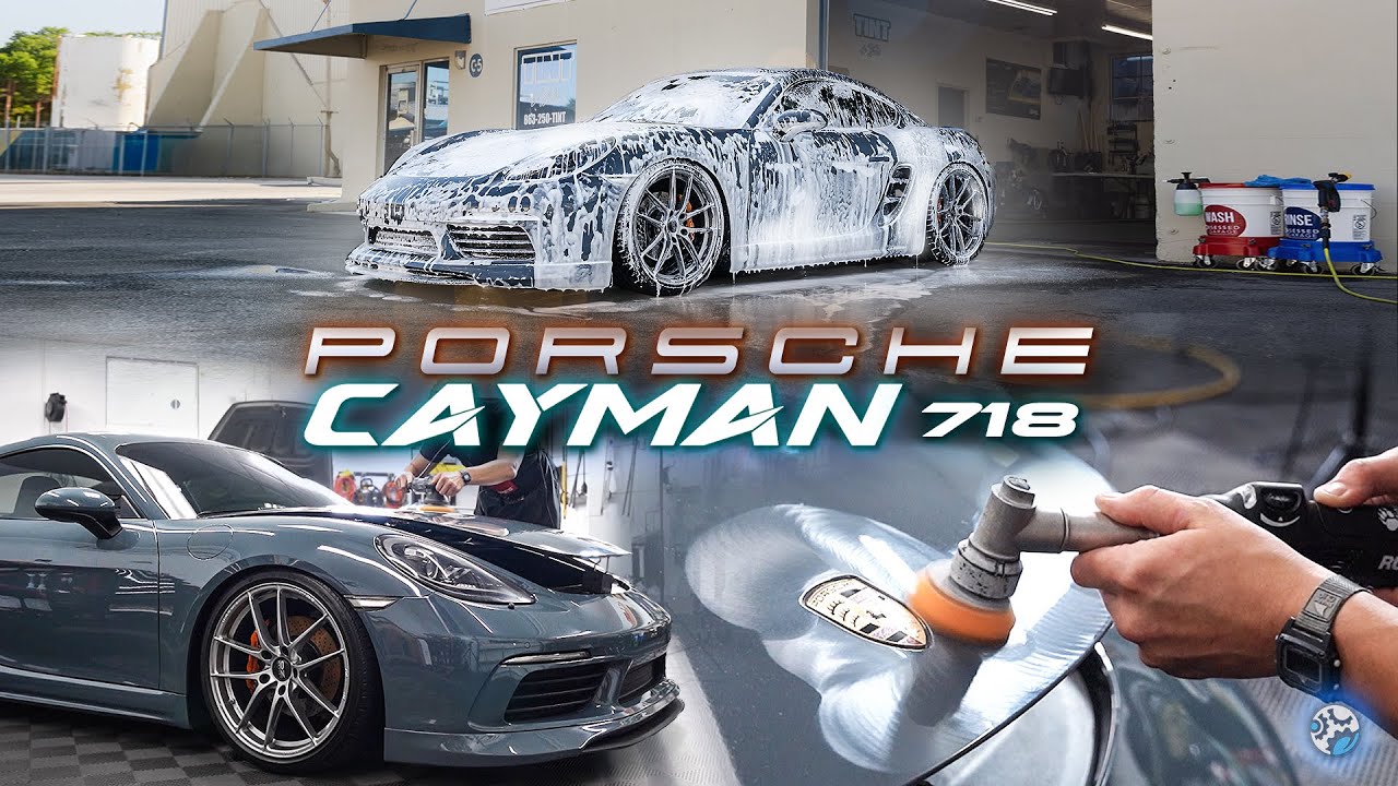 Daily Driven 718 Porsche Cayman REVIVED to a Showroom Shine!