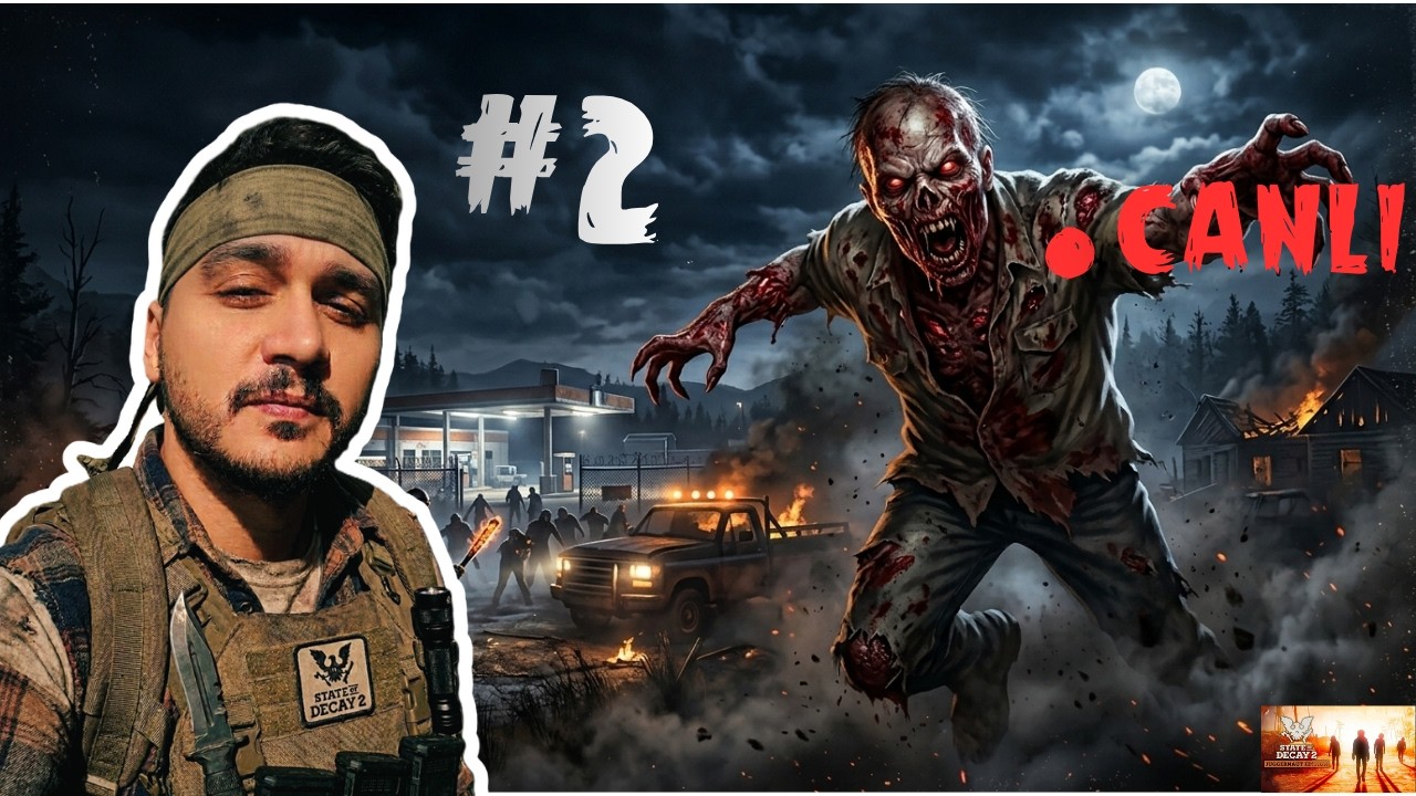 Zombilerde Demir Eksikliği Çekerler... #canlıyayın #oyun #stateofdecay2 #sohbet