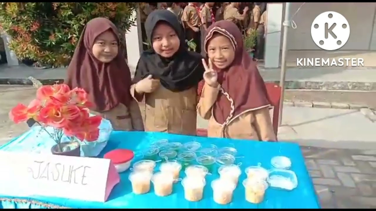 Wow seru banget.... belajar kewirausahaan SDN 1 TARAHAN !!!!! #trending #lampung