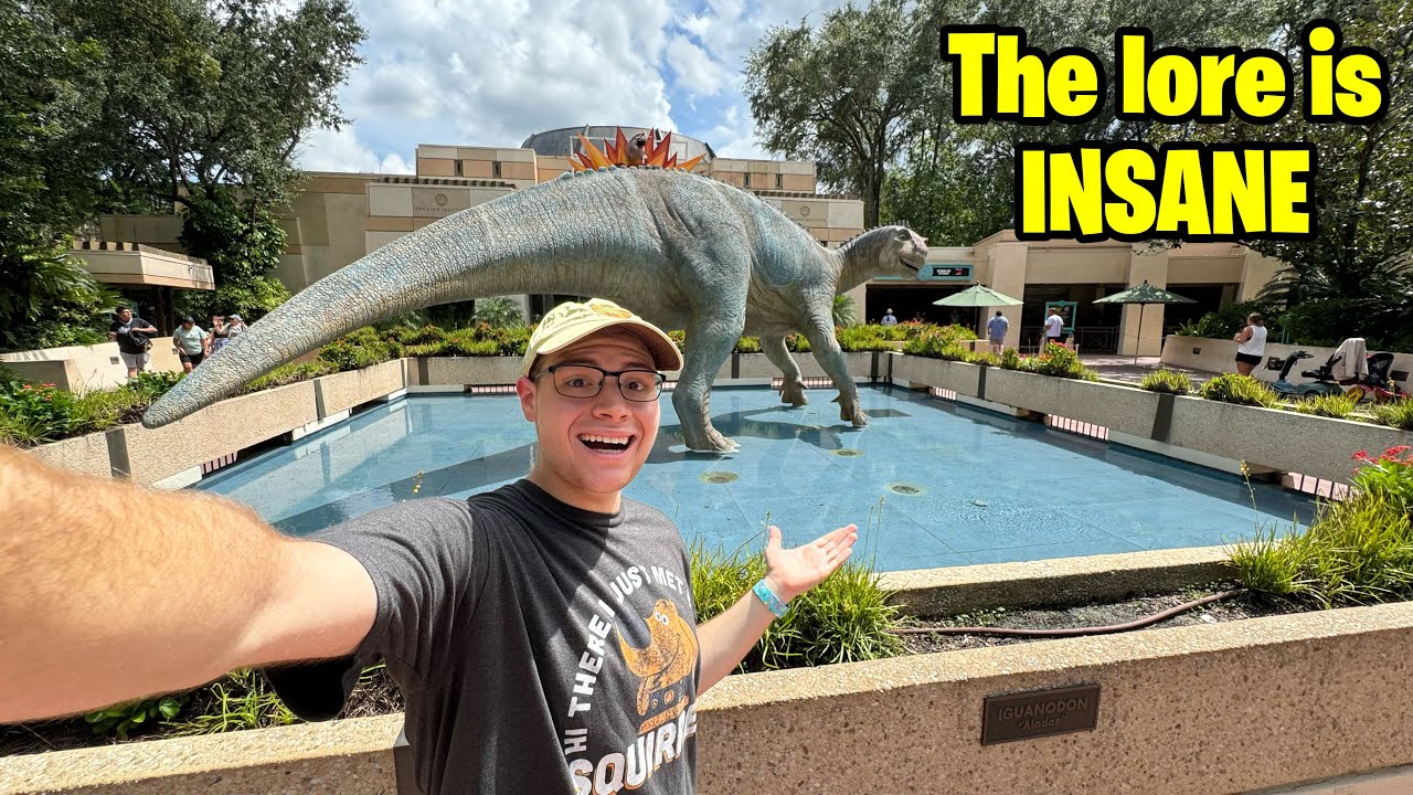 The Super Secret Yet Extremely Detailed Lore of Dinoland USA | Revealing Where I Work at Disney!