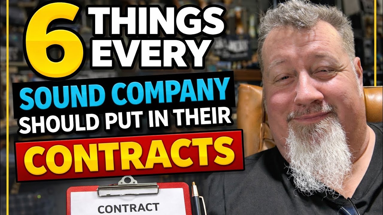 6 Things That Need To Be On Your Event Contract!