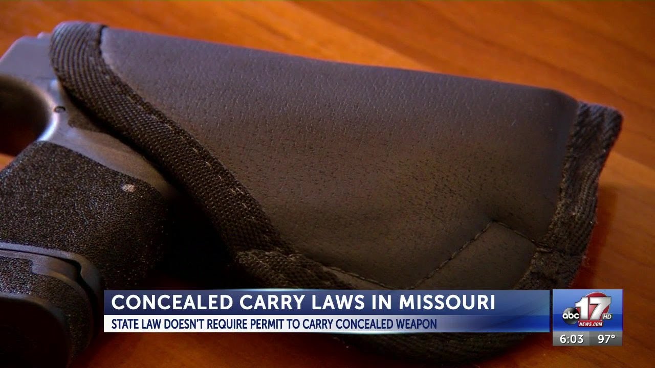 Understanding Missouri's conceal carry laws