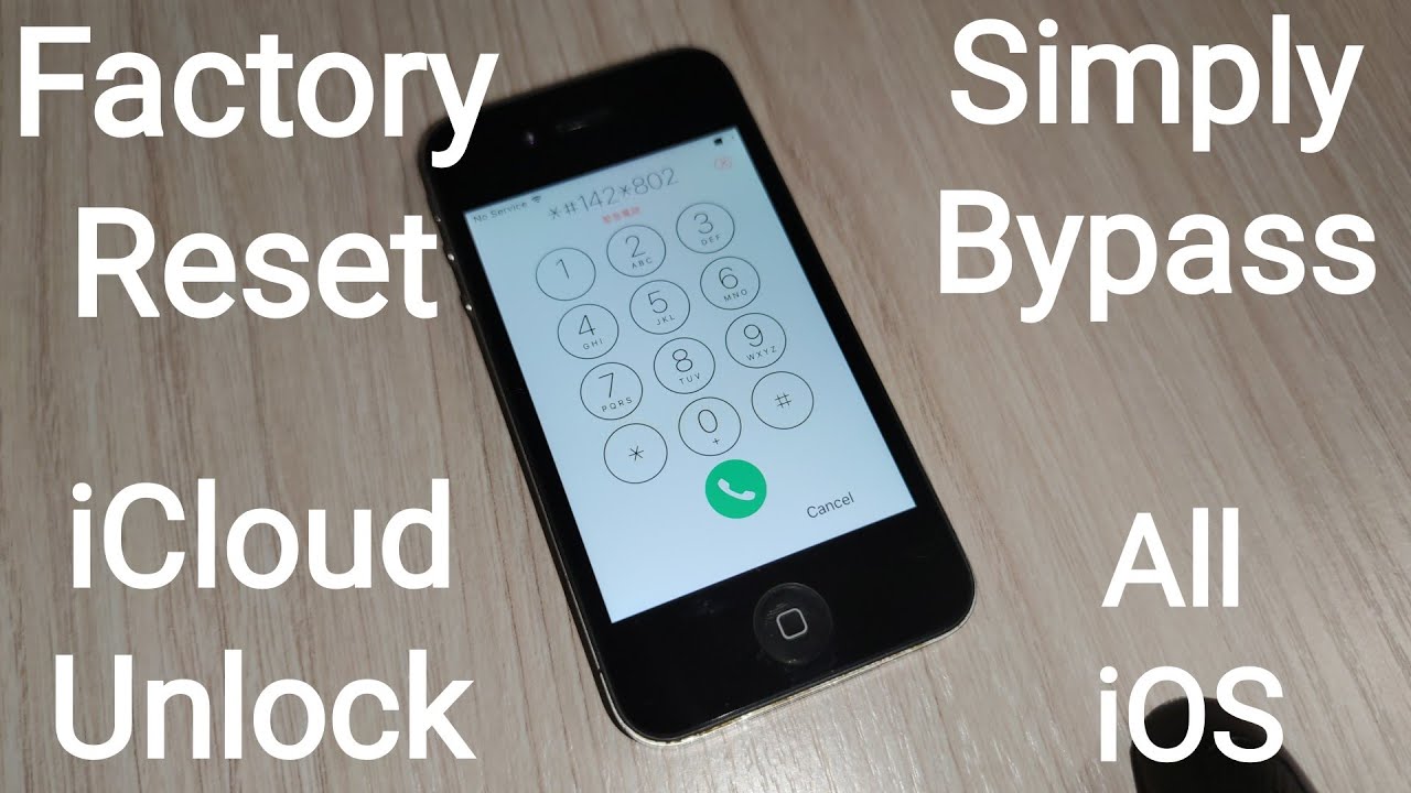 how to Unlock iCloud locked Disable Apple ID iPhone 4,4s,5,5s,5c,SE No Password SimCard Success