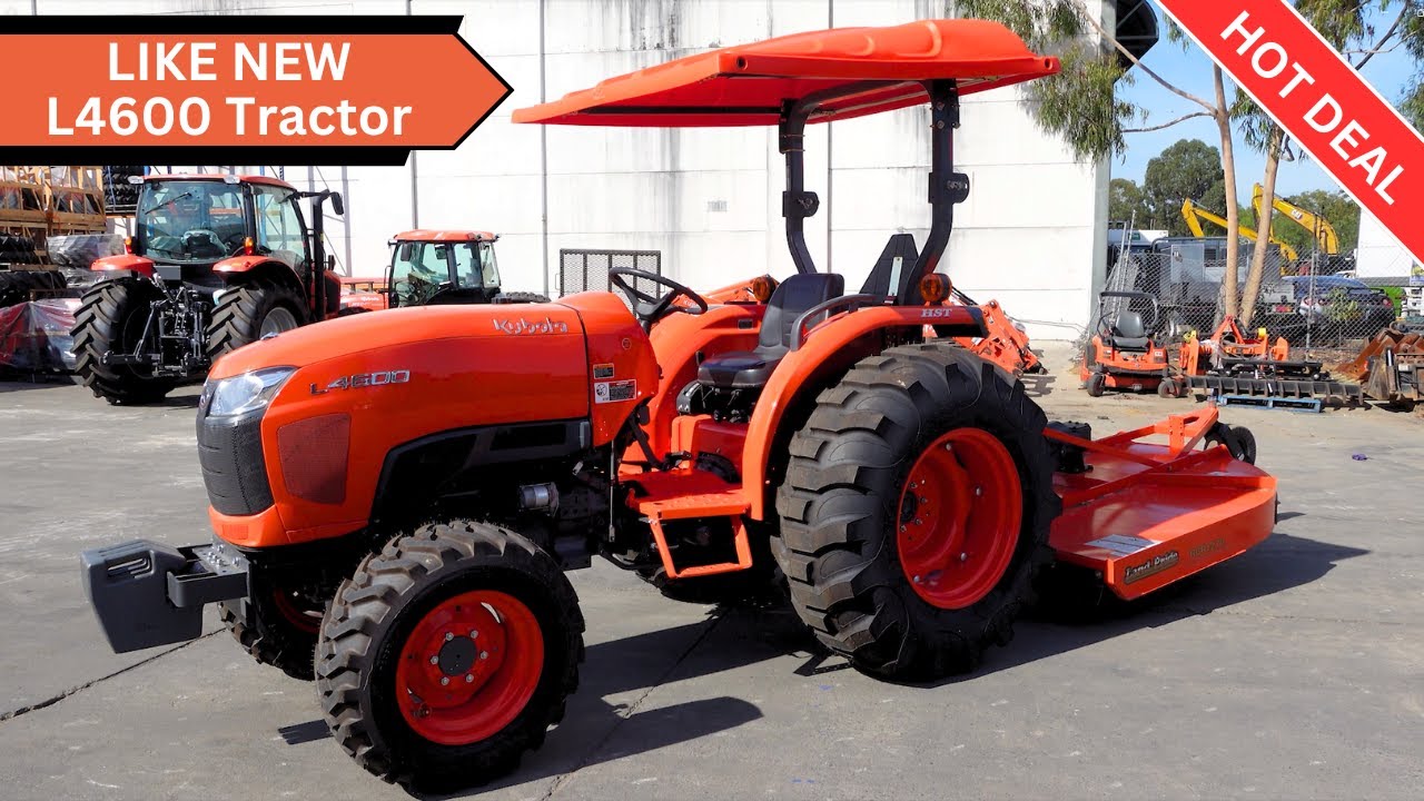 🚜 Like-New 46 HP Tractor Deal &ndash; Don&rsquo;t Miss Out! 💥 #kubota #kubotatractor