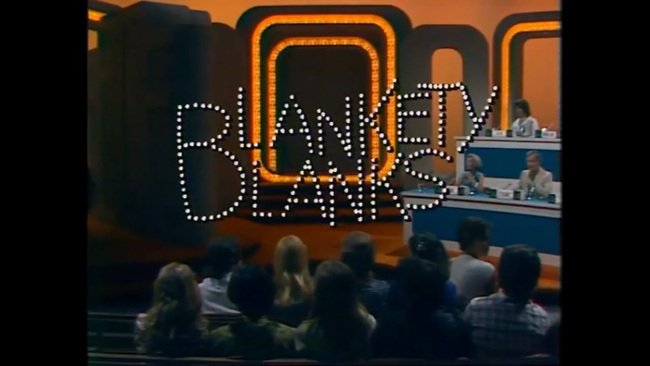 Graham Kennedy's Blankety Blanks Channel Ten 24/1/1977