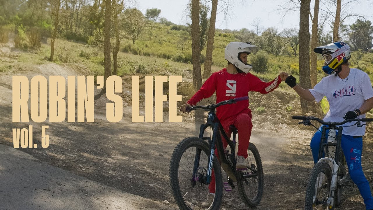 J'ai fait découvrir un bike park à Fabio Wibmer - ROBIN'S LIFE #5