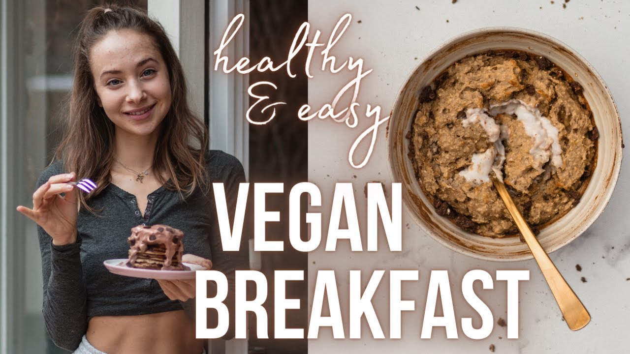 3 VEGAN BREAKFAST RECIPES (sweet & savory) -  veganuary // annrahel
